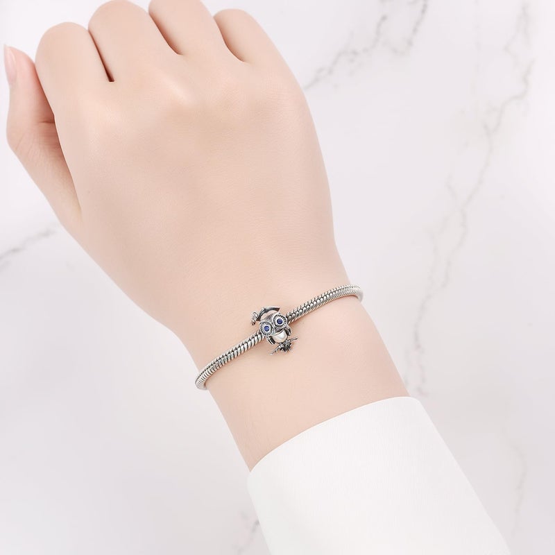 CYCUFF Store 925 Sterling Silver Charms Suitable for Charm Necklaces, Bracelet Pendants Beads Jewellery Gift for Women Family Friends - Image 4